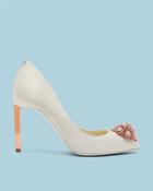 Ted Baker Brooch Detail Satin Courts