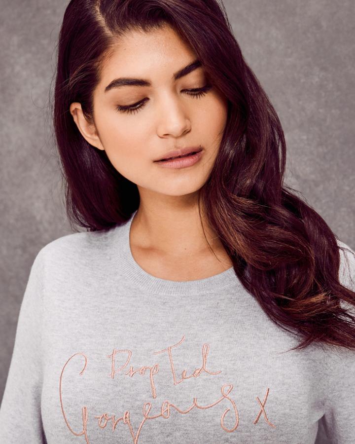 Ted Baker Drop Ted Gorgeous Cashmere-blend Sweater
