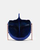 Ted Baker Exotic Trim Leather Moon Shaped Bag