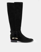 Ted Baker Suede Knee High Boots