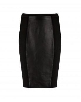 Ted Baker Bebu - Leather Panel Skirt