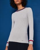 Ted Baker Scallop Detail Knitted Top
