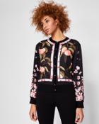 Ted Baker Blossom Woven Bomber Jacket