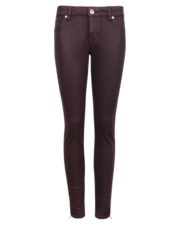 Ted Baker Wax Finish Skinny Jeans