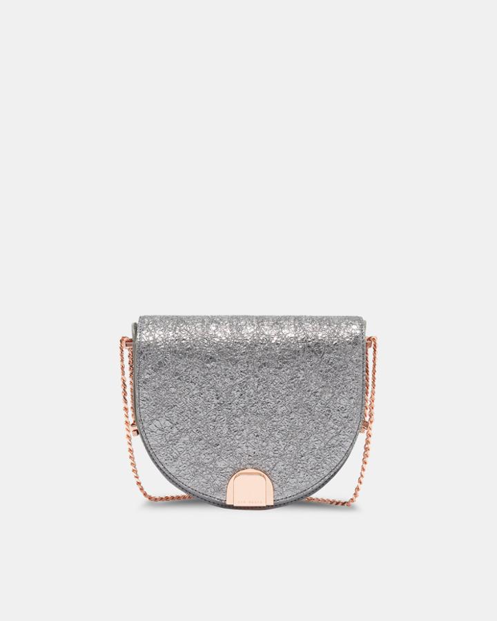 Ted Baker Textured Leather Moon Bag