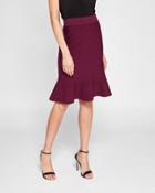 Ted Baker Frill Hem Knitted Skirt