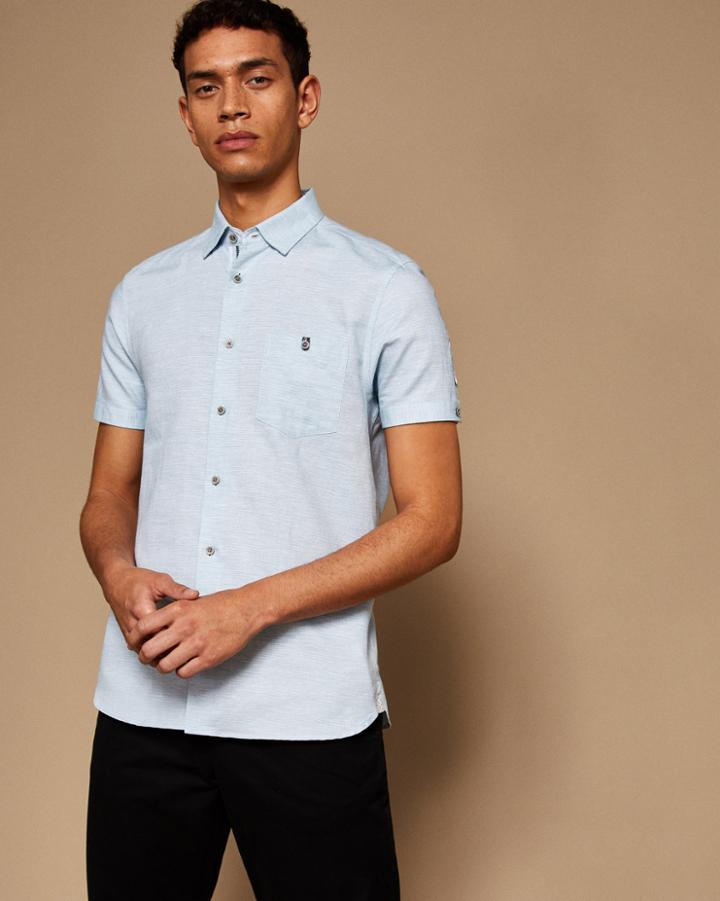 Ted Baker Cotton-linen Shirt