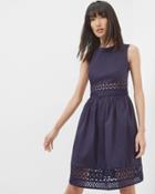 Ted Baker A-line Lace Panel Dress