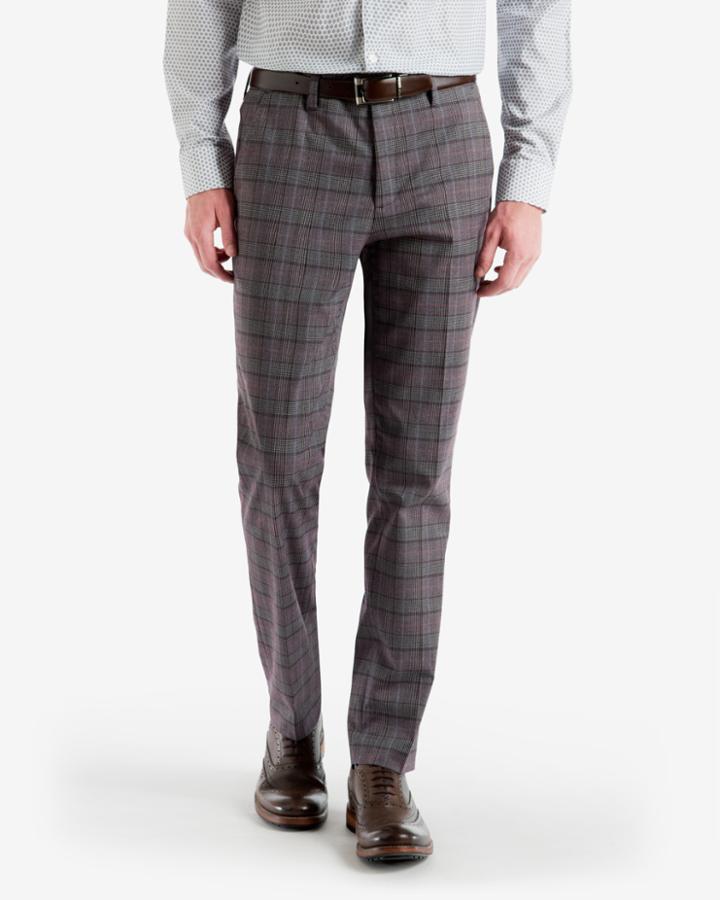 Ted Baker Checked Tonal Pants