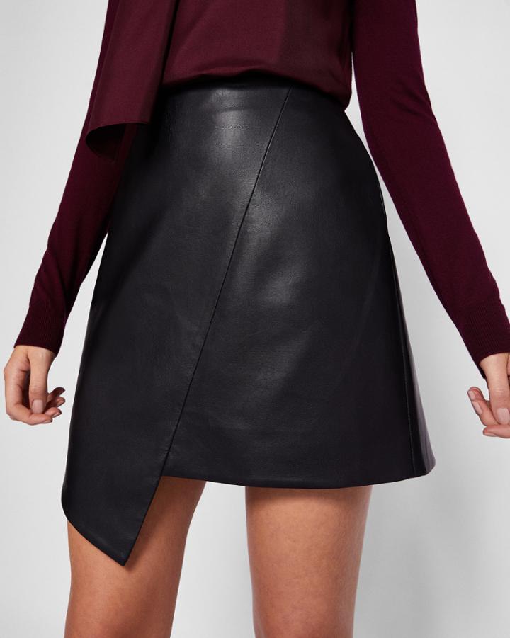 Ted Baker Asymmetric Exposed Zip Skirt