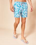 Ted Baker Leaf Print Swim Shorts