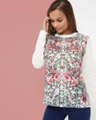 Ted Baker Layered Bouquet Sweater