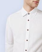 Ted Baker Pindot Cotton-blend Dobby Shirt
