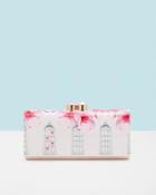 Ted Baker Window Box Leather Matinee Purse