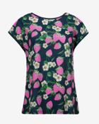 Ted Baker Strawberries And Print T-shirt Navy