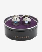 Ted Baker Reversible Crystal Detail Cufflinks