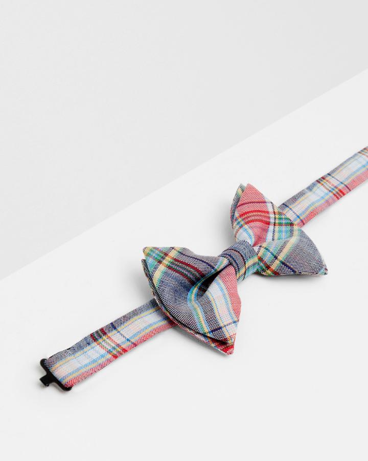 Ted Baker Checked Bow Tie