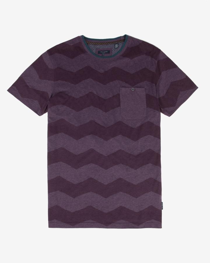 Ted Baker Zigzag Print T-shirt