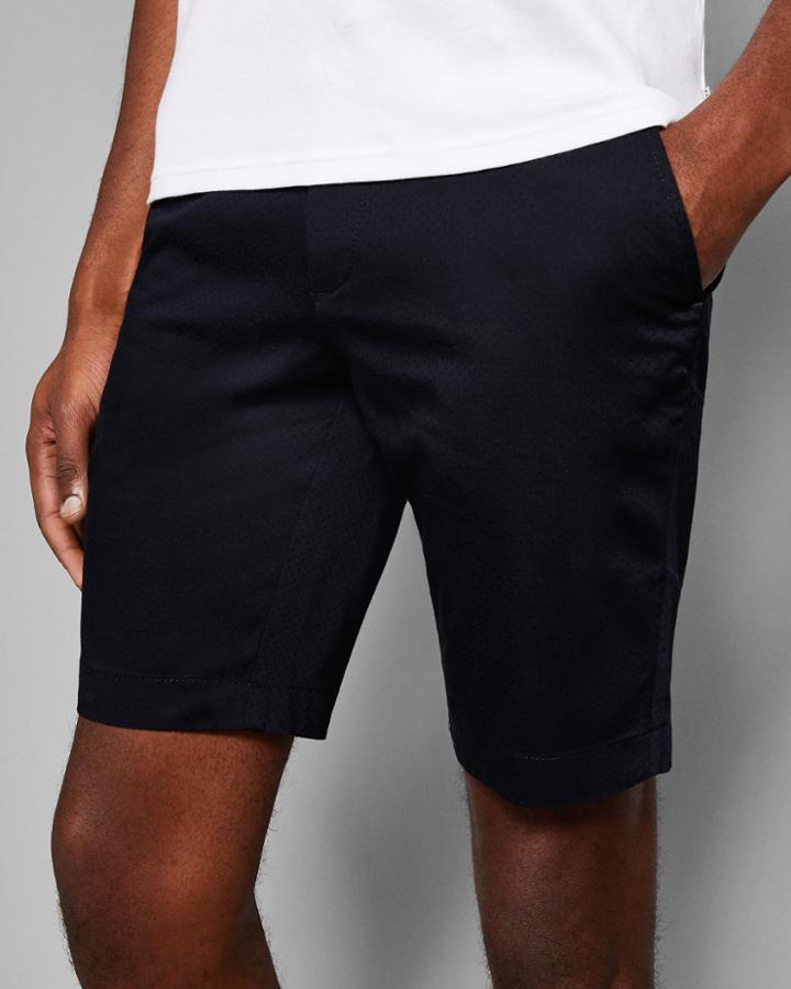 Ted Baker Spotted Cotton Shorts