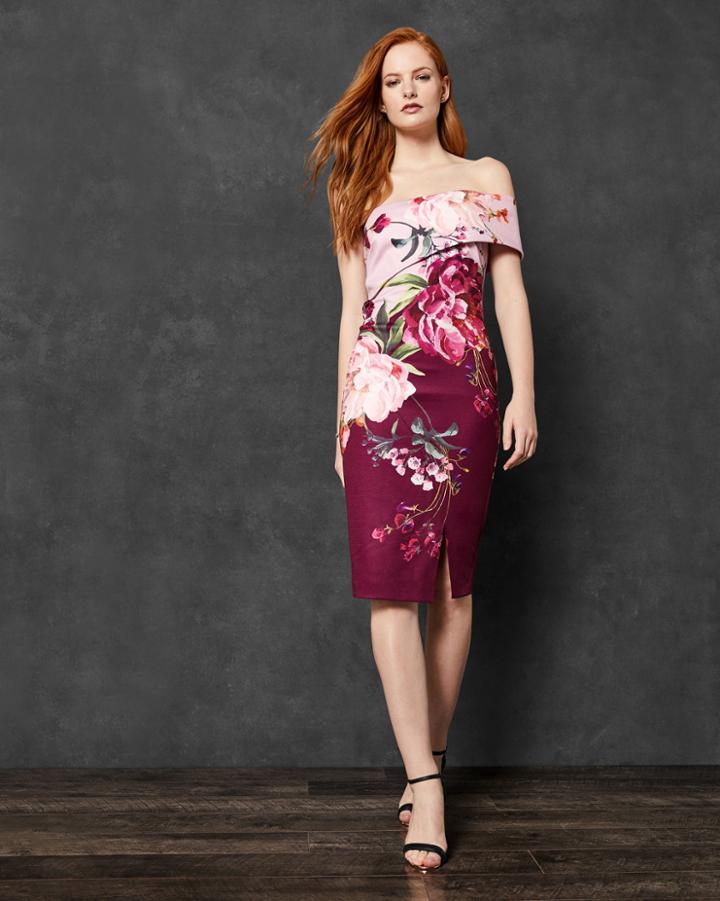 Ted Baker Serenity One Shoulder Dress