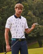 Ted Baker Golf Print Polo Shirt