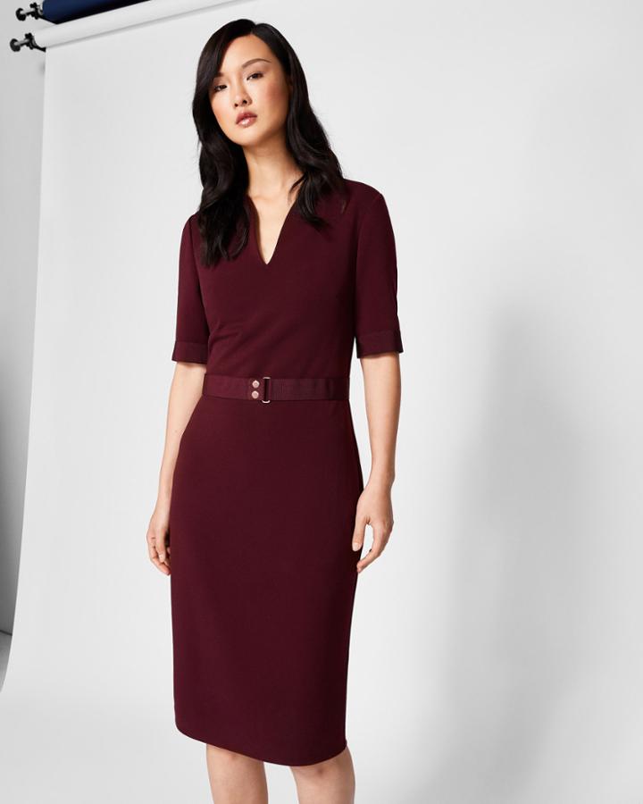 Ted Baker Belt Detail Pencil Dress