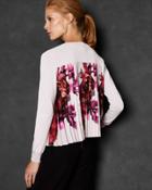 Ted Baker Splendour Pleat Back Cardigan