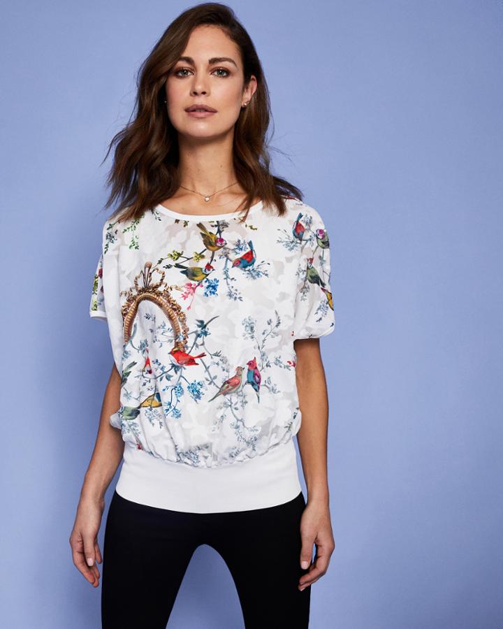 Ted Baker Opulent Fauna Blouson Top