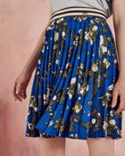 Ted Baker Floral Print Pleated Skirt