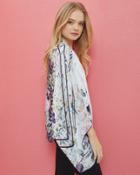 Ted Baker Entangled Enchantment Silk Cape Scarf