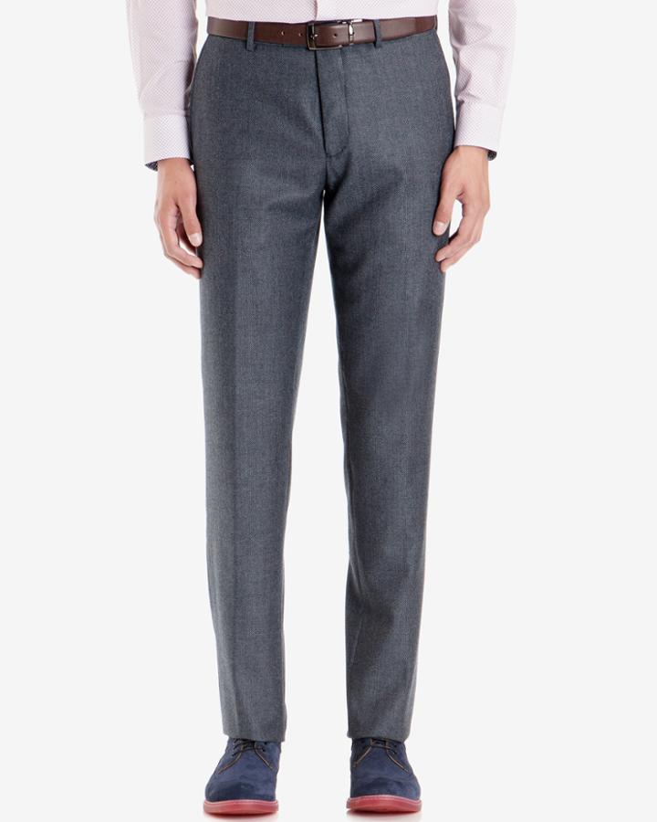 Ted Baker Deconstructed Birdseye Suit Pants