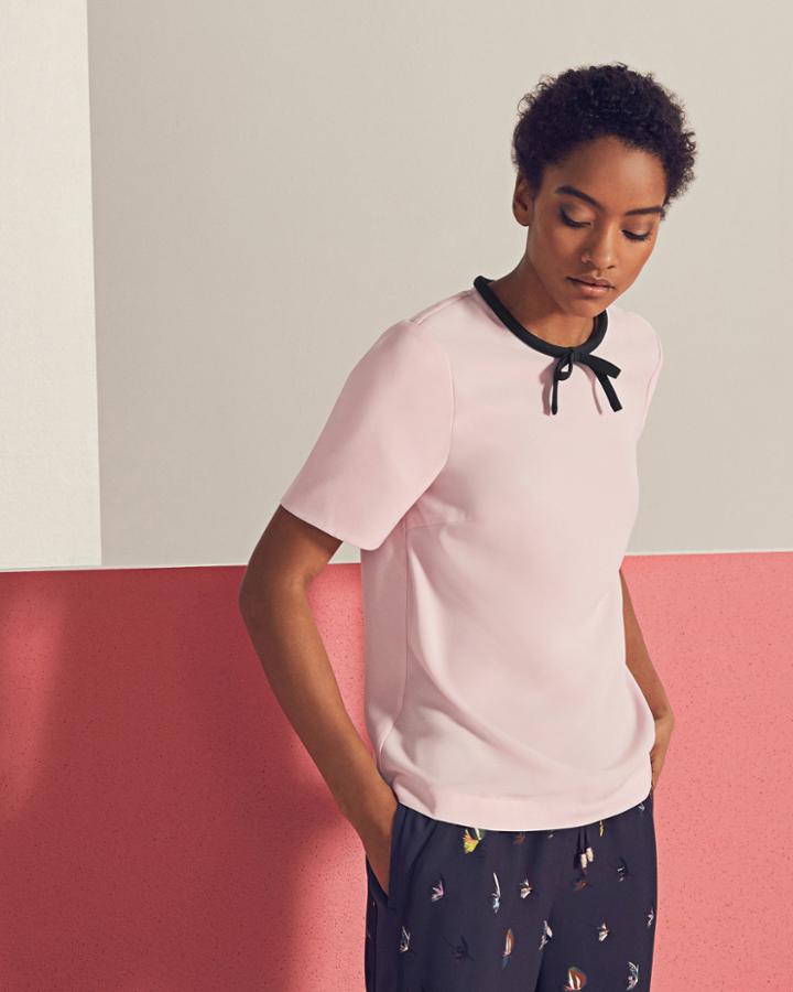 Ted Baker Tie Neck Top