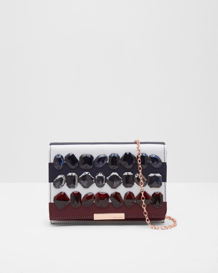 Ted Baker Rowing Stripe Evening Bag