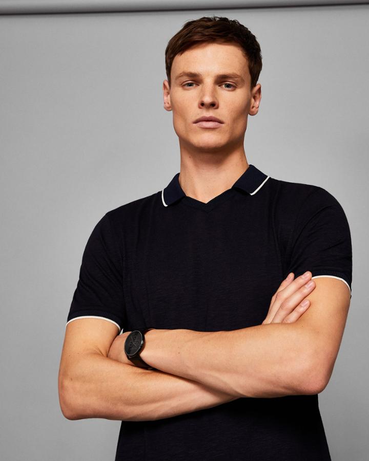 Ted Baker Trophy Neck Polo Shirt