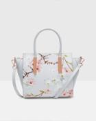 Ted Baker Oriental Blossom Leather Tote Bag
