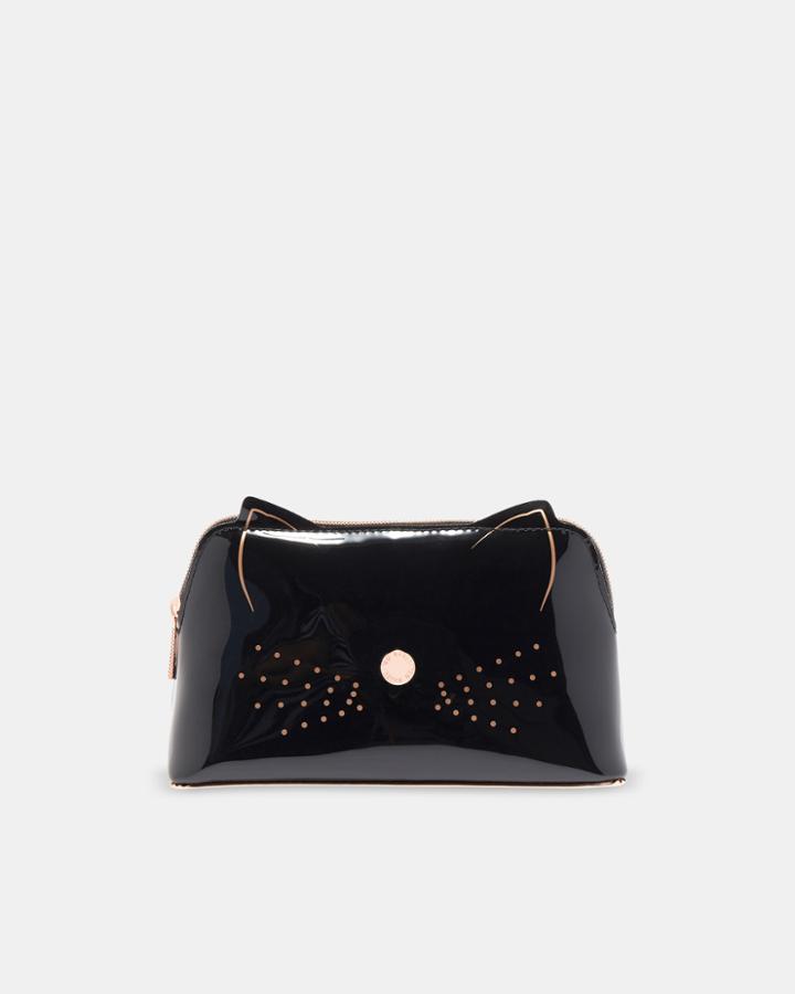 Ted Baker Cat Whiskers Vinyl Make Up Bag