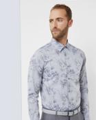 Ted Baker Floral Jacquard Cotton Shirt
