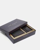 Ted Baker Textured Leather Wallet And Card Holder Set