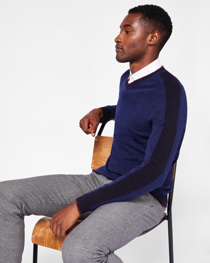 Ted Baker Sporty V-neck Sweater
