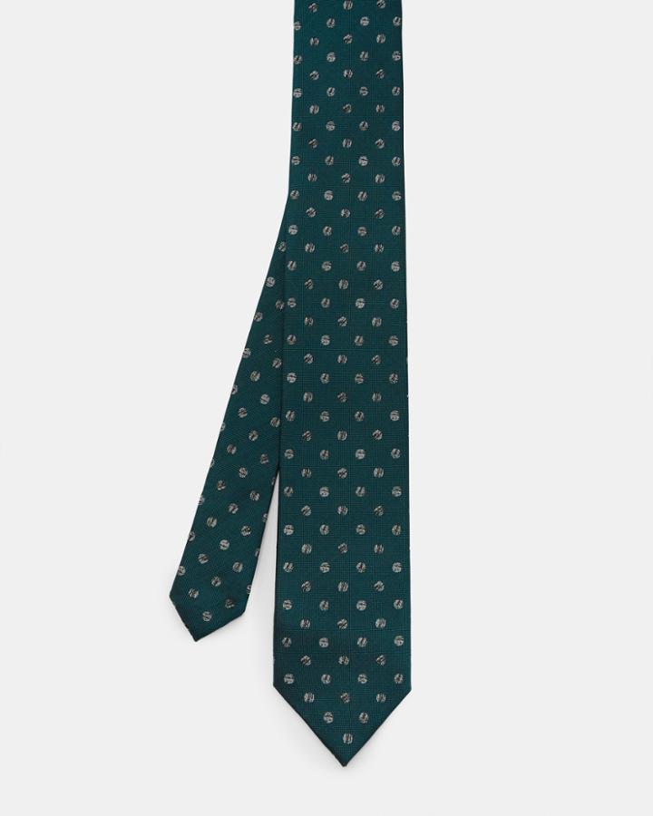 Ted Baker Spot Silk Tie Teal
