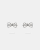 Ted Baker Mini Ornate Crystal Bow Stud Earrings