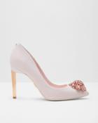 Ted Baker Brooch Detail Wool Courts