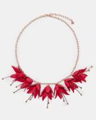 Ted Baker Drop Necklace Fuchsia