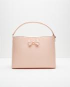 Ted Baker Bow Detail Crosshatch Leather Tote