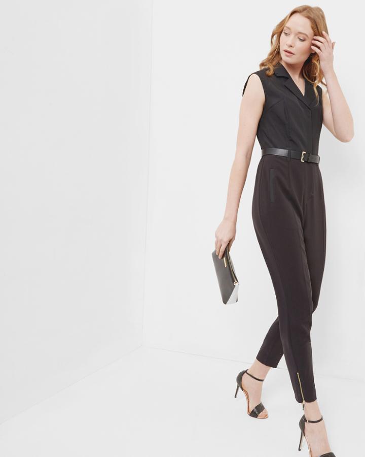 Ted Baker Collared Jumpsuit