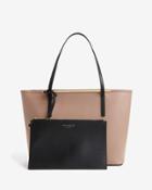 Ted Baker Color Block Leather Shopper Bag