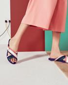 Ted Baker Cross Strap Striped Sandals