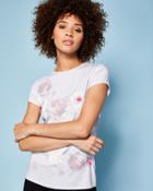 Ted Baker Chelsea Fitted T-shirt Light Gray