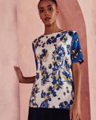 Ted Baker Floral T-shirt Ivory