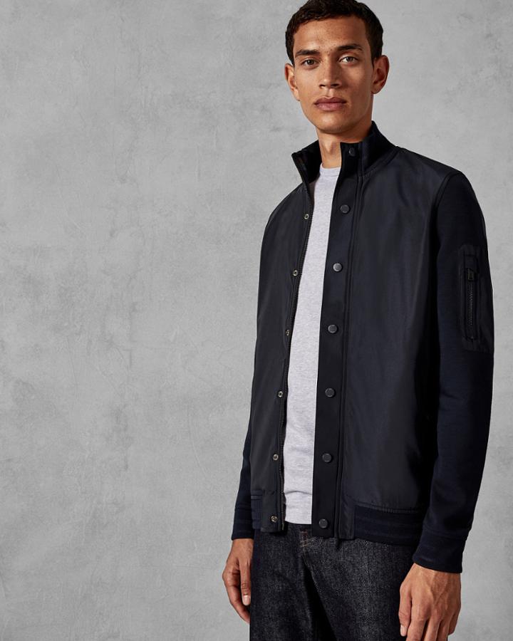 Ted Baker Funnel Neck Nylon Jacket